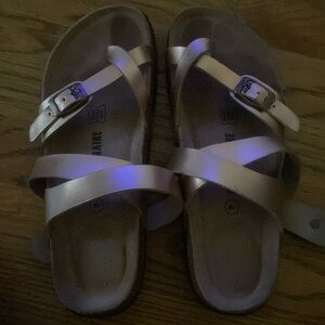 Birkenstock inspired shoes